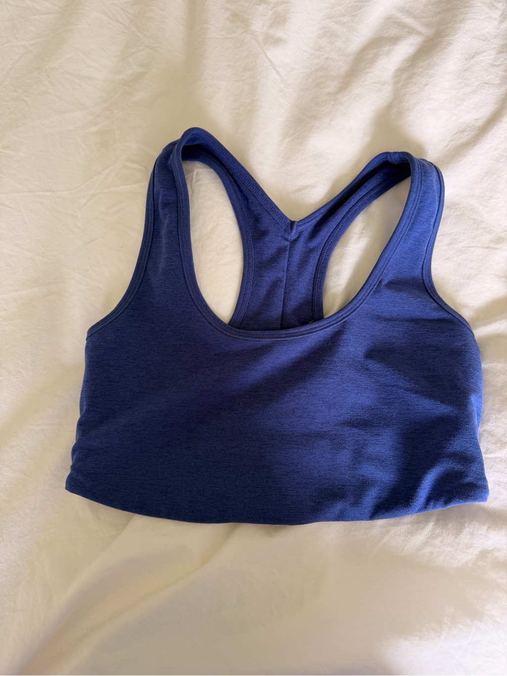 Beyond Yoga Navy Racerback Sports Bra